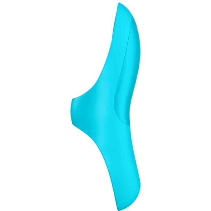 medical-grade silicone that's smooth to the touch and extremely hygienic	Versatile finger vibrator for stimulating all the erogenous zones	15-year guarantee	Super-strong deep vibration	12 vibration programs	Body-friendly silicone	Waterproof (IPX7)	Whisper mode	Rechargeable Li-ion battery	Magnetic USB charging cable included	Easy to cleanErotic adventures with the Satisfyer TeaserThe Satisfyer Teaser is the perfect companion for curious people. Its versatility always offers both beginners and experienced pleasure-seekers new possibilities of discovery. With the help of its practical strap