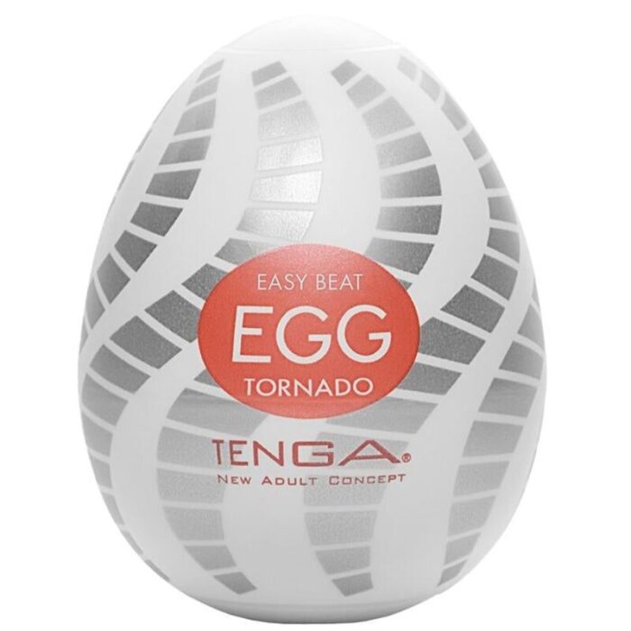 Detailed nubs form a tornado of pleasure as they spiral through the EGG. Instead of just stroking