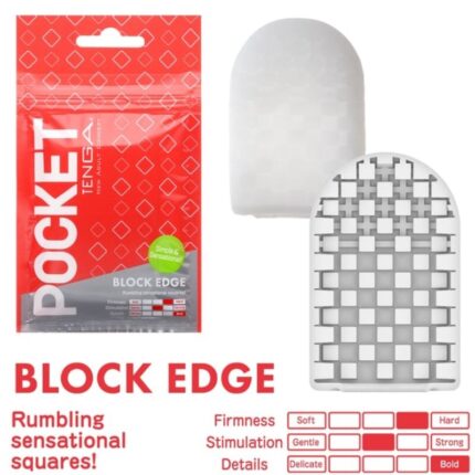 The Pocket Tenga is super stretchy and will fit almost any size.	Use once and then dispose.	Open up the sachet