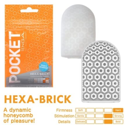 The Pocket Tenga is super stretchy and will fit almost any size.	Use once and then dispose.	Open up the sachet