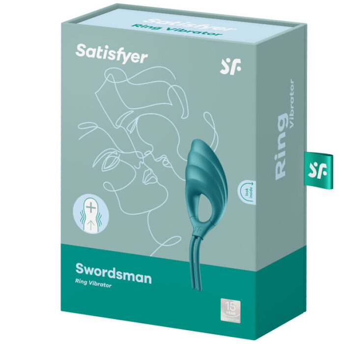 the Swordsman is undoubtedly here to please. This adjustable ring with a slider is truly one size fits all! With one motor and a one-touch button with 12 vibration programs