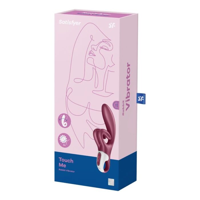 the Touch Me provides dual and upside-down stimulation through its 3 powerful motors.Different from regular rabbit vibrators