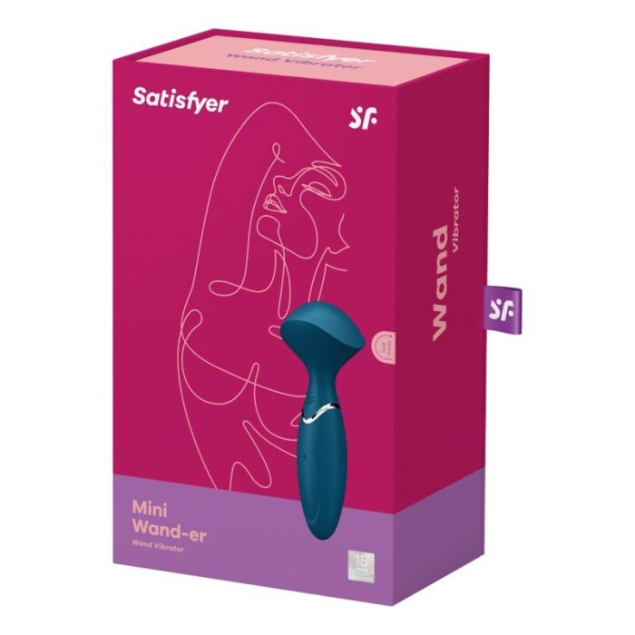 you can even enjoy a deep tissue full body massage!The Mini Wand-er’s powerful motor comes programed with 12 satisfying vibration programs.Easily change between settings using the intuitive +/- buttons.The MiniWand-er is made of body safe silicone