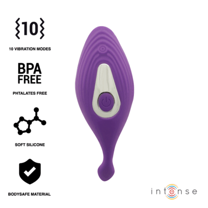 Would you like tingling experiences at dinner or orgasms at the movies? The Intense? Panty discreetly accompanies you everywhere and guarantees intense O moments. Curved donning vibrator made of silky smooth silicone can be easily attached to your intimate apparel. With its ergonomic shape and wavy structure