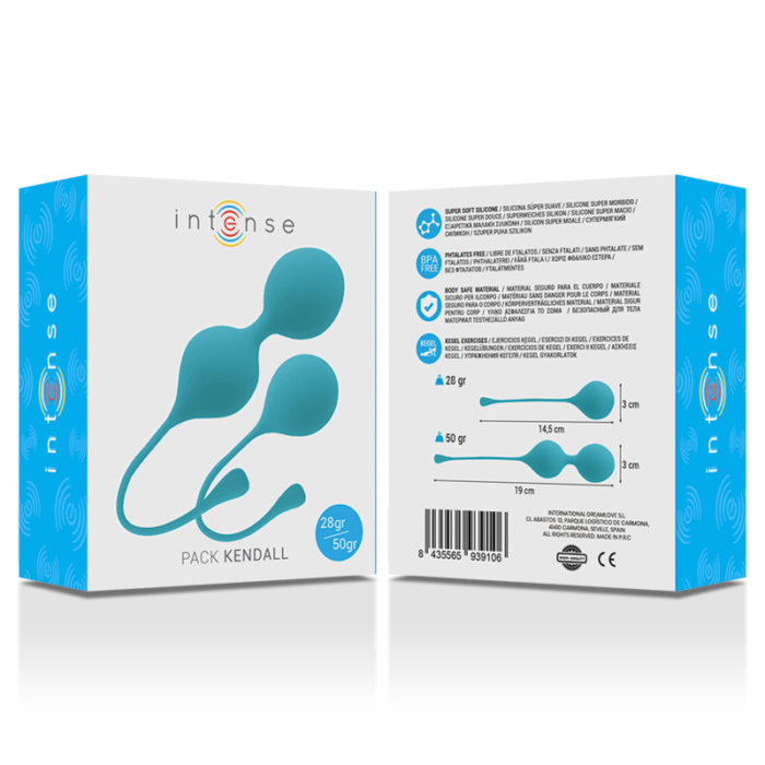 the constant and silent internal rotations generate involuntary muscle contractions that strengthen the pelvic floor musculature.Intense™ Pack Kendall helps tone the pelvic floor muscles responsible for sexual pleasure