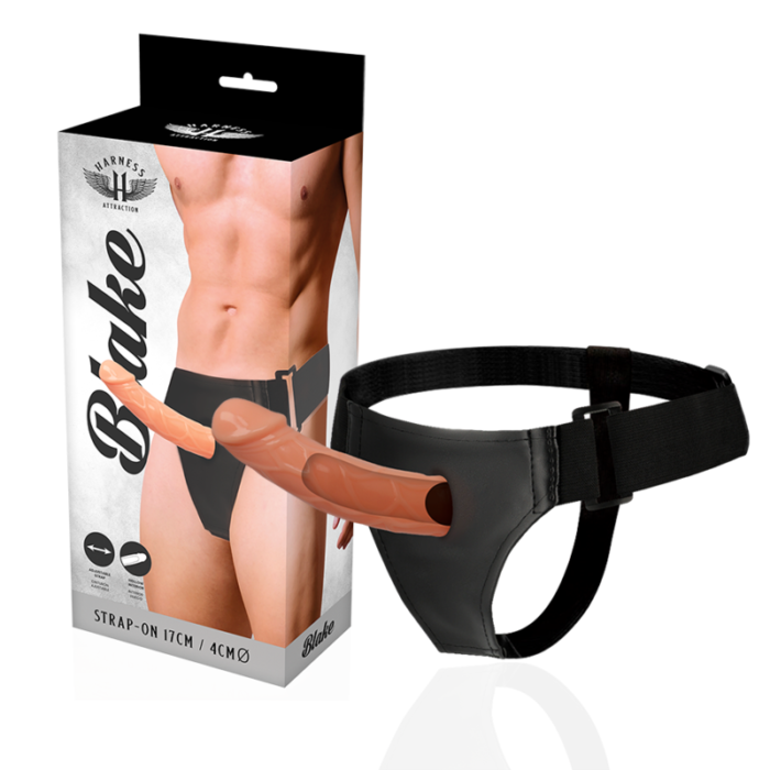 Strapon HARNESS HUECO 15.5x4cm - Lovex Erootikapood