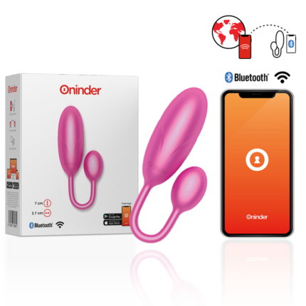 it has several modes of pleasure whose intensity you can control through the revolutionary APP ONINDER. We suggest you start planning a hot date for two and don't forget to take your ONINDER™ DENVER with you.The ONINDER™ DENVER vibrating massager offers you secrecy