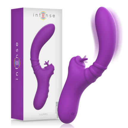 smooth and extremely flexibleVibration - Powerful vibration patterns provide intense clitoral stimulation	10 year warranty	Vibrating sheet of pleasure on the clitoris	super intense deep vibration	whisper mode	IPX6 waterproof	Underwater	Easy to clean	Lithium ion battery	Magnetic USB charging cable	20 vibration programsClitoral stimulation with the Intense™ HarryIntense™ Harry impresses with its impressive stimulator