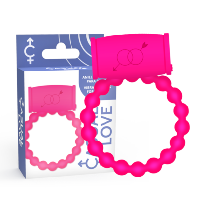 CASUAL LOVE RING 25 PINK is a clitoral stimulator ring and vaginal exciter