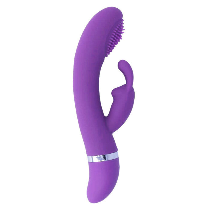 the introduction allows you to activate a mode that will make you feel as if a finger stimulates each internal corner.	Free of falatos	Soft silicone	Flexible	7 vibration modes ç	 Finger function	Clitorial stimulation.	Submersible.	Powerful	Measurements; 3.6 x 18.8 cm	Works with two AA batteries not included that you can find in the batteries section.All the motors intensify are silent. Fully submersible is suitable for the shower or Spa and perfect for your bathing moments. Intense silicone is soft and silky