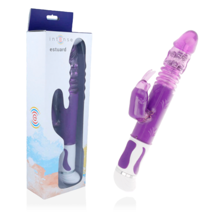 Paradise is intense and that's why discover it with Estuard. The perfect vibrator to reach any sensitive area. The intense rotators allow a greater vaginal sensation for beginners or experts who