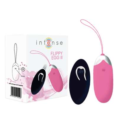 Enjoy wave after wave of pleasure with this powerful wireless remote controlAnywhere... ohh yeah! Quick and shake under the control of your partner. FLIPPY EGG II is a remote control egg that lets daring couples and singles take their fantasies out with them. Delicious arousal could come at any moment. How and when only heightens the pleasure. With a 10-metre remote radius