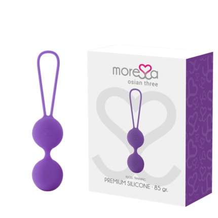 The Moressa OSIAN Chinese balls are covered with 100% high quality silicone. They have an elegant design in three colours as well as an incomparable soft