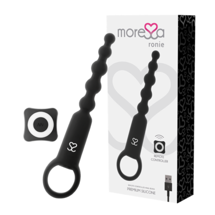 Ronie is a remote control vibrator that stimulates all your anal and vaginal senses: an elegant and simple object