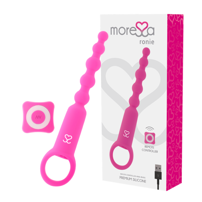 Ronie is a remote control vibrator that stimulates all your anal and vaginal senses: an elegant and simple object