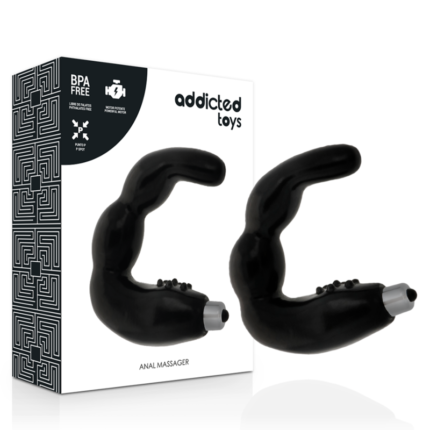 anus and perineum with the anal massager from Addicted toys. Addicted's innovative technology is the result of an intense pursuit of sexual pleasure conducted in cooperation with urologists and sexologists.Made of 100% TPR