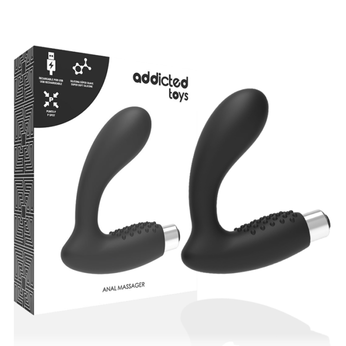 It is a massager specifically designed for men who want to experiment and start in anal play ... It will stimulate your G-spot