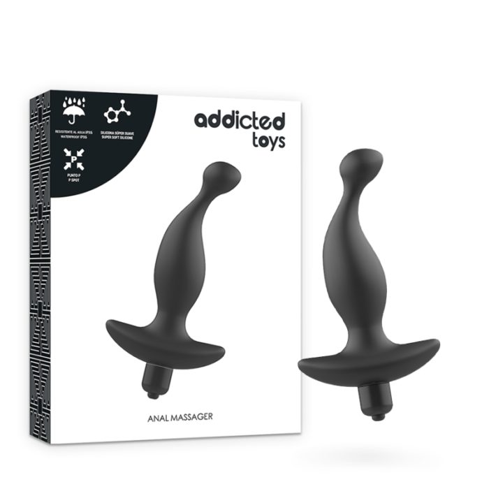 Within the entire range of ADDICTED TOYS products we want to offer you the possibility of exploring sexual play in exciting ways and sensual experiences.This premium prostate massager uses innovative technology and high-quality materials to give you the anal pleasure you have desired.Experience a powerful vibration anal and against your perineum. Possibly even better