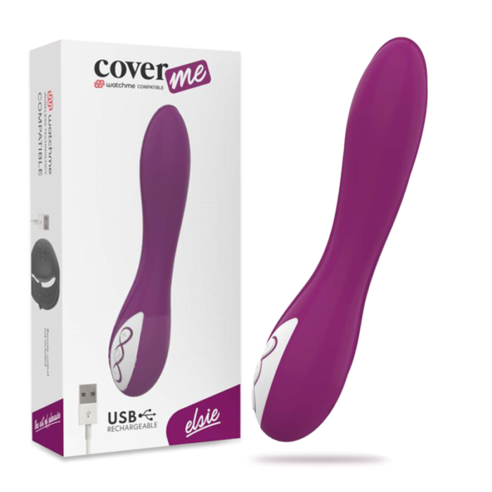 its soft silky touch surface caresses the hiding places of women or men. Elsie not only transmits intense vibrations through her silicone body with a powerful engine