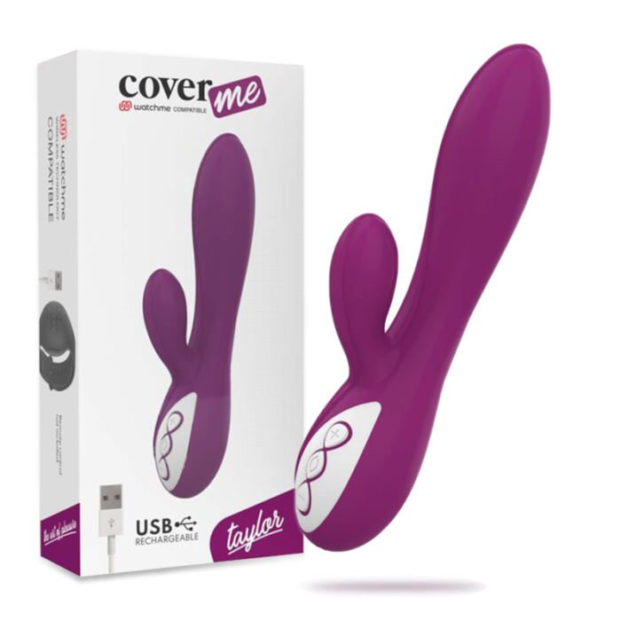 flexible body with silky silicone touch has a perfect ability to cause intense orgasms. It may seem innocent but behind its appearance a powerful vibrator is hidden. With two powerful motors and 12 vibration programs it will make you feel like a complete woman.The new series of Coverme Toys are waterproof and you can use it in wet areas.Coverme batteries allow you to recharge and respect the environment. They are manufactured with new generation Lithium Ion batteries. If you want to recharge your toy on the network