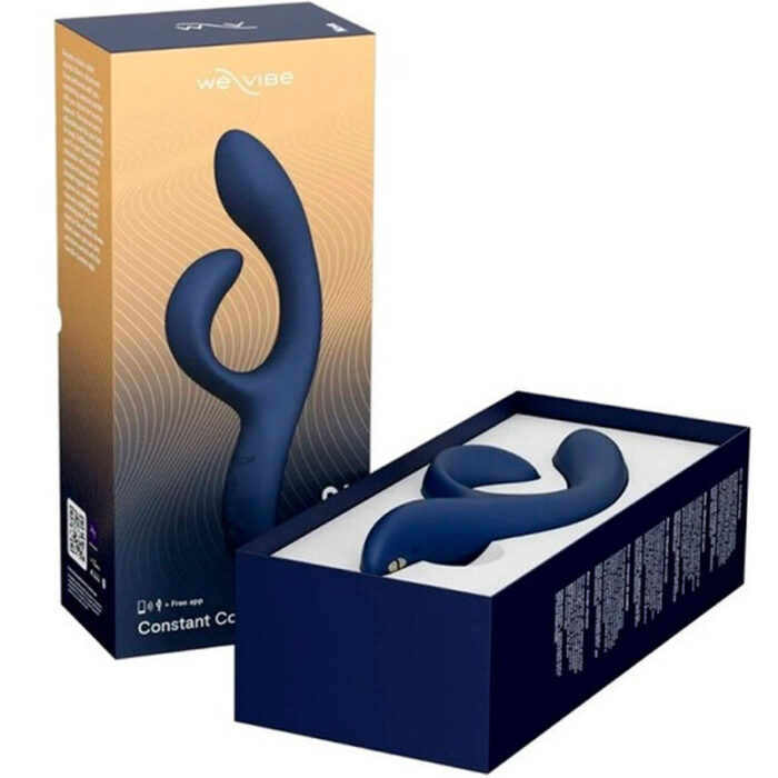 Go beyond the classic rabbit vibrator – in this seductive midnight blue colour!We-Vibe’s newly improved Nova features two motors: one for internal G-Spot stimulation