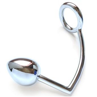 This cockring is for BDSM but can be used for everybody that wishes an extra pleasure.	Ergonomic and designed for extra pleasure	Hypoallergenic	Stainless steelMeasures: 	Cockring diam : 40mm 	Anal ball diam: 30 mm