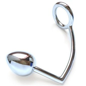 This cockring is for BDSM but can be used for everybody that wishes an extra pleasure.	Ergonomic and designed for extra pleasure	Hypoallergenic	Stainless steelMeasures: 	Cockring diam : 50 mm 	Anal ball diam: 50 mm