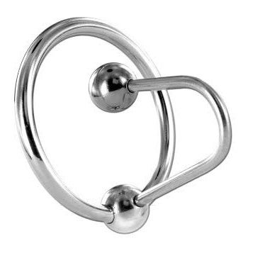 Glans-ring with urethra dilater.	Easy to put and remove	Stainless steal	Diameter 30 mm
