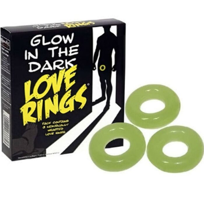 Surprise your partner in the dark when he sees you appear and in performance afterwards. This ring will make you have longer-lasting erections and both of you can enjoy more fun time.	Pack of 3 florescent ringsSpencer and Fletwood has been creating and selling fun