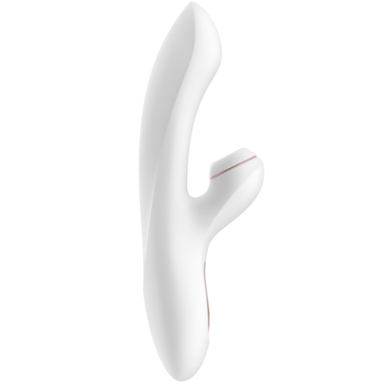 Satisfyer Pro G-Spot Rabbit	2:1 - pressure waves and vibration	A world first: The must-have in your life	Separately controllable settings	2 powerful motors. Waterproof	Rechargeable