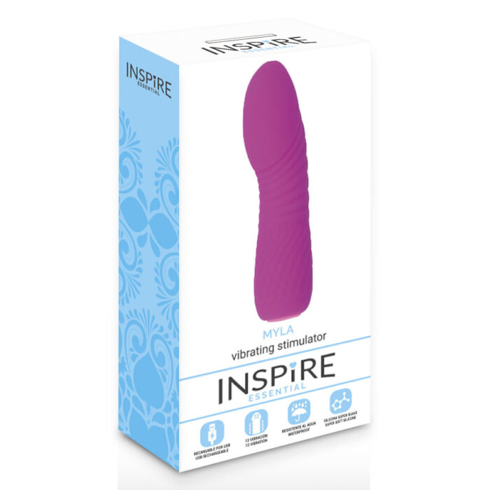 a flexible and elegant rechargeable vibrator ready to deliver intense vibrations through its body of hypoallergenic and ergonomically shaped silicone that adapts quickly to the heat of your body.Slightly curved for perfect G-spot pleasureIncorporates Memory works