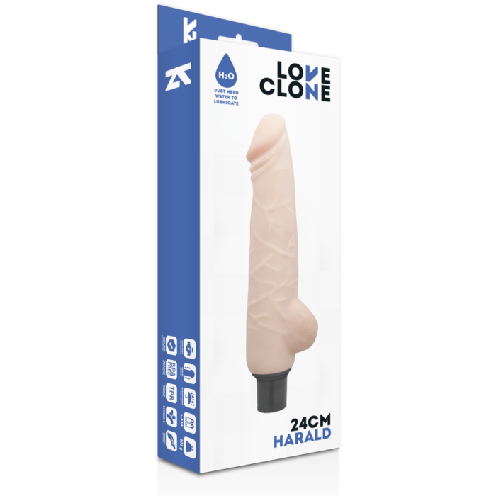 it is operated in the lower area of ​​the vibrator and you can graduate the intensity that you like.	After use you only need to clean it under water and apply a toy cleaner