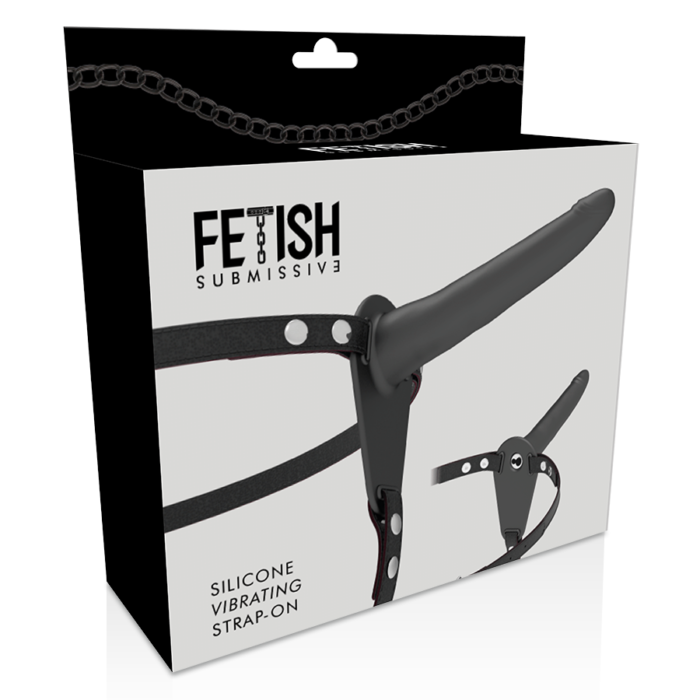 while the soft silicone harness stays in place when the environment warms. The Fetish Submissive harness thanks to its slim shape with a tapered tip makes penetration easy for beginners and fun for everyone. Best of all is the ease of cleaning it simply by using the Waterfeel Toy Cleaner and warm water cleaner.	Measurements; 15cm total length.	One size fits all.	Soft material