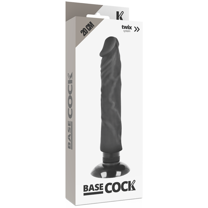 Dildo BASECOCK 2-1 REALISTIC 20x4 cm (must) - Lovex Erootikapood