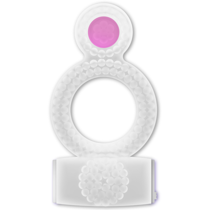 incredible vibrations and explosive orgasms!Prolong the fun and make the pleasure last with this vibrant casual double ring for beginners. This fun ring will produce explosive results and is the perfect complement to any spontaneous encounter.The powerful bullet provides incredible vibrations for your partner