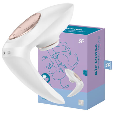 Satisfyer Pro 4 Couples	2:1 - pressure waves and vibration	A world first: The must-have for couples	Separately controllable settings	2 powerful motors. Waterproof	Rechargeable