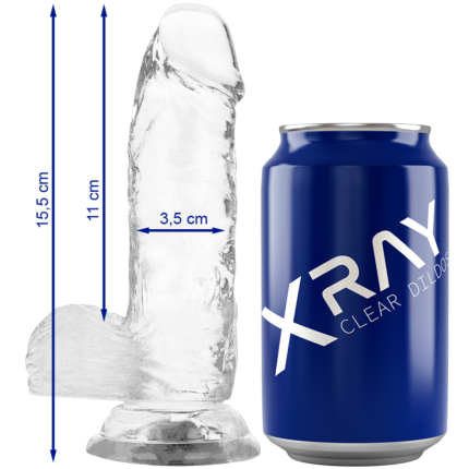 Clearly the best Penis!	X Ray Clear is a true pleasure experience with a specially developed formula that optimizes the silky smooth feel with the firmness of a fully transparent realistic dildo.	X Ray is made with the latest quality 2020 version Jelly material