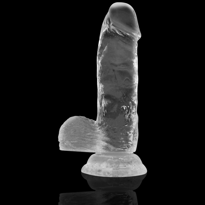 X Ray Clear will engage your senses visually and physically.The powerful ventilation base attaches to almost any flat surface and makes each dildo harness sea compatible.	See product images to know the actual size	Total length; 11 cm x 3.5 cm in diameter.	Completely submersible.	Hypoallergenic jelly material tested	Phthalates free.	Easy maintenance.MATERIAL AND CAREXray Jelly Material is non-porous