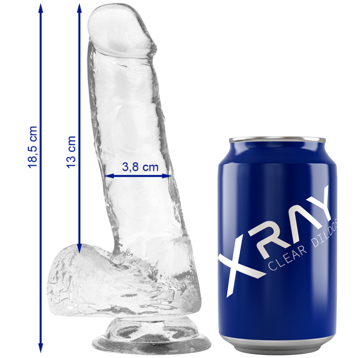 Clearly the best Penis!	X Ray Clear is a true pleasure experience with a specially developed formula that optimizes the silky smooth feel with the firmness of a fully transparent realistic dildo.	X Ray is made with the latest quality 2020 version Jelly material