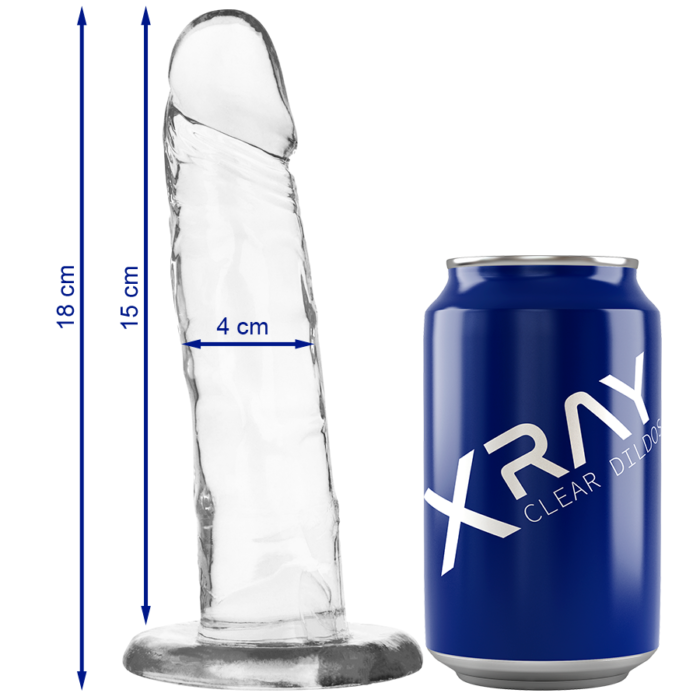 Clearly the best Penis!	X Ray Clear is a true pleasure experience with a specially developed formula that optimizes the silky smooth feel with the firmness of a fully transparent realistic dildo.	X Ray is made with the latest quality 2020 version Jelly material