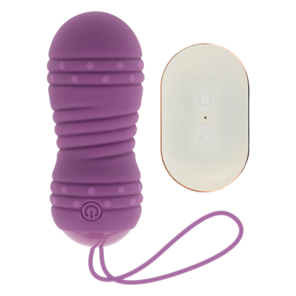 OH mom! You will say that when your partner has complete control of your pleasure and can choose when to satisfy you with the vibrating egg of OHmama. You can choose from its seven rotation modes and change them with the knob. No one will know