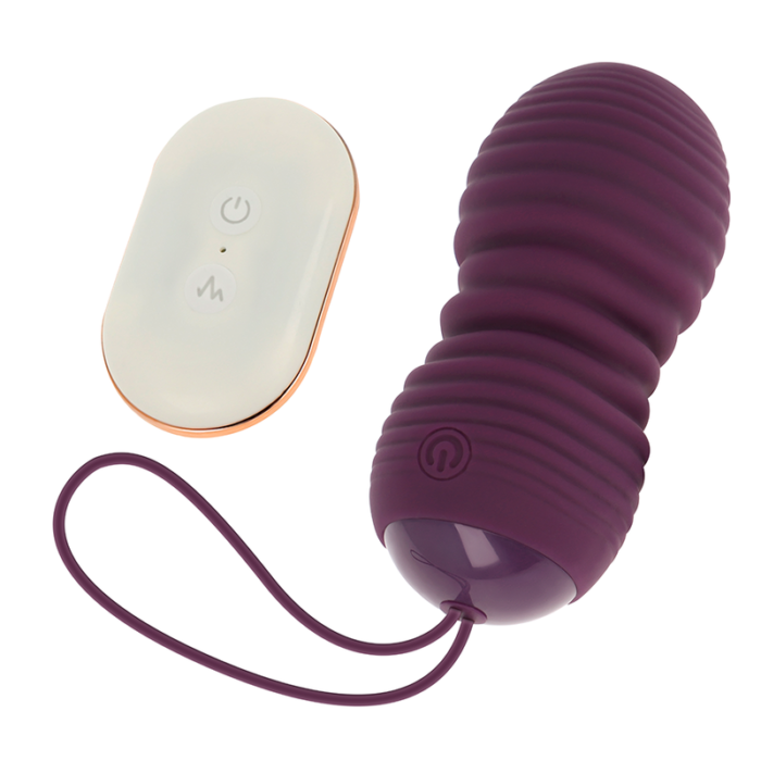 just you and your partner. Do you dare?	up and down egg controlled by remote control	7 modes	Compact and discreet so you can take it anywhere	Rechargeable USB	Hypoallergenic silicone	Bodysafe and phthalatesn free	Bag presentation (not box)	Size 8 x 3.2 cmTHE BRANDThe OHMAMA product range is perfect for gifts. A product available to everyone with perfect quality. A unique combination in this line of special Christmas edition toys.