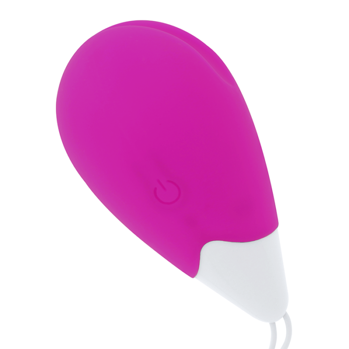 just you. Will you be able to resist?	Remote control vibrating egg 	10  modes of vibration	Compact and discreet so you can take it anywhere	USB Rechargeable	Bag presentation (not box)	Measures:			Total Length: 6.5 cm		Diameter: 3.3 cm			Soft silicone	Bodysafe	Phthalates freeTHE BRANDThe OHMAMA product range is perfect for gifts. A product available to everyone with perfect quality. A unique combination in this line of special Christmas edition toys.