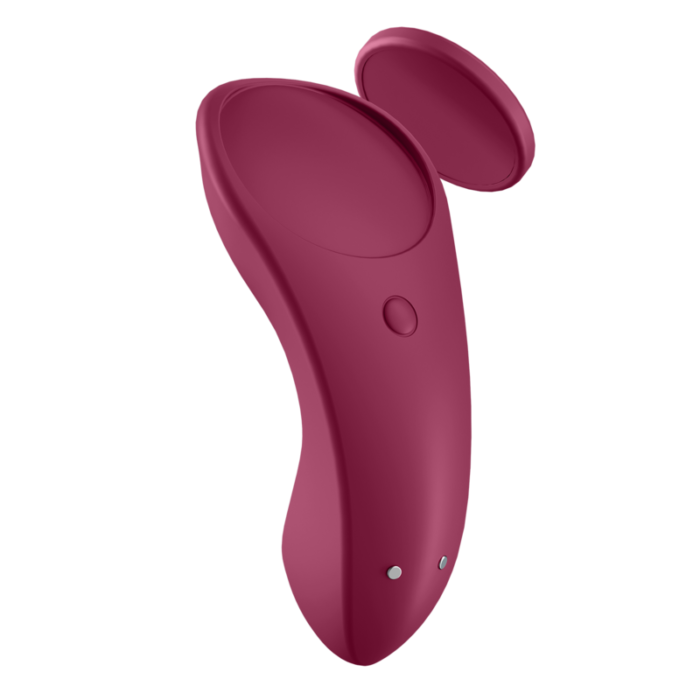 making it very easy to control via the Satisfyer Connect app.Use our innovative new app and its wealth of features as a remote control for your new vibe. Is the phone dead? No problem! There is a one-touch button on the device that allows you to control vibrations directly from the device.	With a raised body and a large surface made of super soft silicone