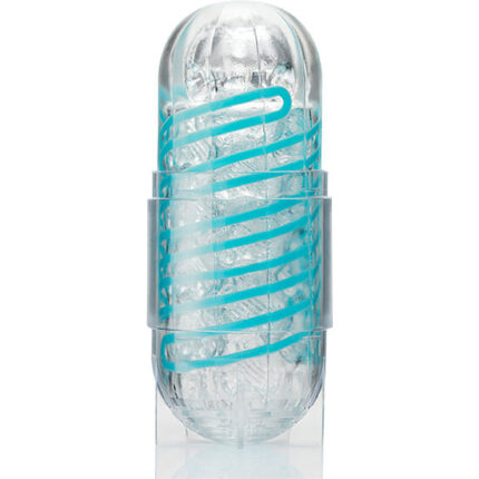 Introducing the new TENGA SPINNER!A novel internal spiral system allows the SPINNER to rotate when you are inside and create incredible effects with every movement! Enjoy sensations never before experienced.	01 TETRA	Geometric plates with soft edgesSpecifications: Hardness Level 3