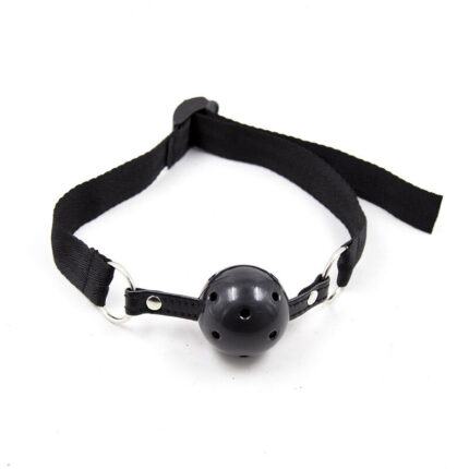 The current use of Fetish fits into the sexual realm. It refers in popular language to the pleasure or admiration of certain body parts or objects in a way that produces excitement or pleasure. Ohmama offers you all the elements and accessories so you can carry them out like never before without complexes using the highest quality materialsCharacteristics	Breatheable Ball gag	Nylon strap	Ball material: PVC	Ball diameter: 4.5 cm	Adjustable strap	Bodysafe material	Phthalates-freeTHE BRANDThe Ohmama product range is perfect for gifts. A product available to everyone with perfect quality. A unique combination in this line of toys
