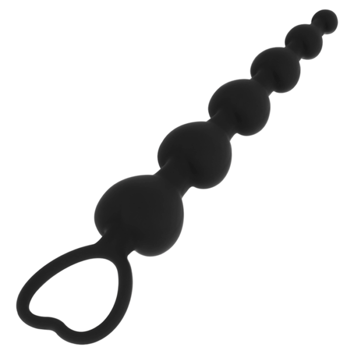 the Black&Silver? Milan Beads? are the ideal companion for anal training. Black&Silver? Milan Beads?: are extremely flexible and therefore adjust perfectly to the contours of your body. The practical holding base makes it easy to use and ensures safe enjoyment. Thanks to the playful appearance