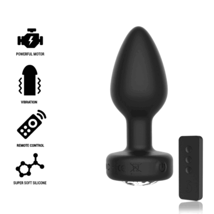 It's time to discover Ibiza's incredible vibrating anal plug!The remote-controlled silicone butt plug features a tapered tip for easy entry