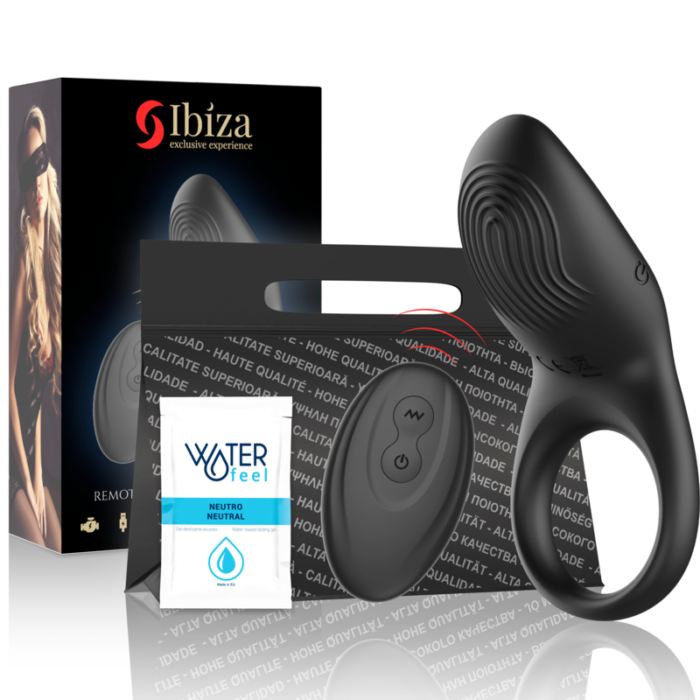 shower or swimming pool.	remote control vibrating ring	powerful engine	USB rechargeable	10 vibration modes.	Material: Silicone and ABS	Body-safe material	Waterproof IPX6	Recommended for use with water-based lubricants