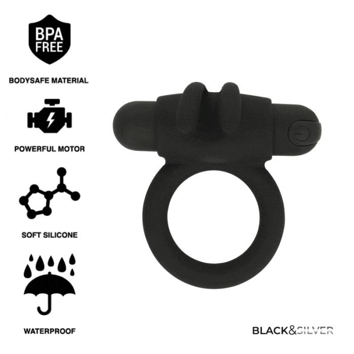 Blackandsilver surprises with the Agron vibrating ring